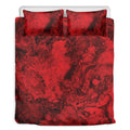 Red Blood Print Duvet Cover Bedding Set