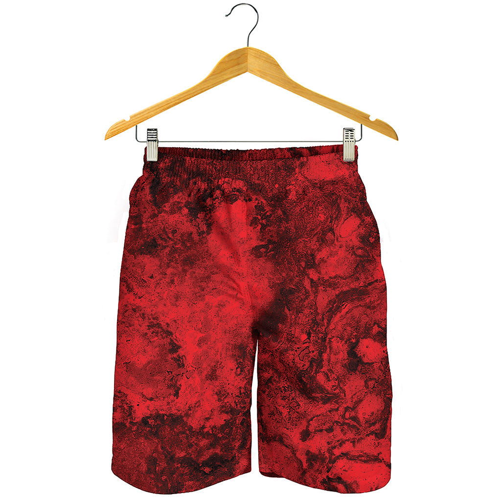 Red Blood Print Men's Shorts