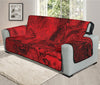 Red Blood Print Oversized Sofa Protector