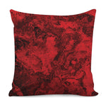 Red Blood Print Pillow Cover