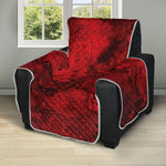 Red Blood Print Recliner Protector