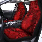 Red Blood Print Universal Fit Car Seat Covers