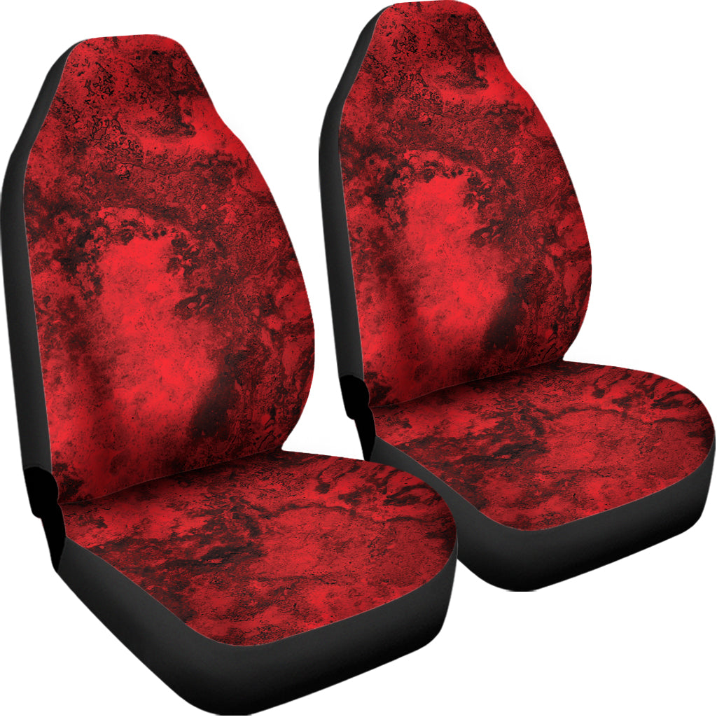 Red Blood Print Universal Fit Car Seat Covers