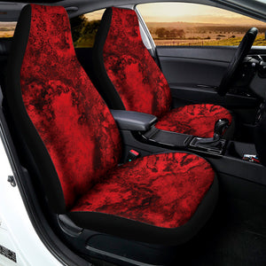 Red Blood Print Universal Fit Car Seat Covers