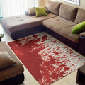 Red Blood Stains Print Floor Mat