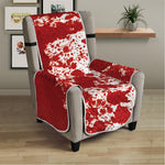 Red Blood Stains Print Armchair Protector