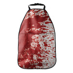 Red Blood Stains Print Car Seat Organizers