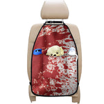Red Blood Stains Print Car Seat Organizers