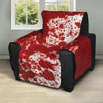 Red Blood Stains Print Recliner Protector