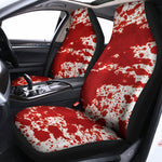 Red Blood Stains Print Universal Fit Car Seat Covers