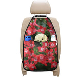Red Bouvardia Print Car Seat Organizers