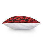 Red Boxing Gloves Pattern Print Pillow Cover