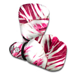 Red Cabbage Leaves Print Boxing Gloves