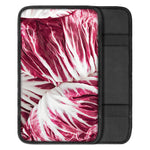 Red Cabbage Leaves Print Car Center Console Cover