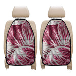 Red Cabbage Leaves Print Car Seat Organizers