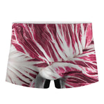 Red Cabbage Leaves Print Men's Boxer Briefs