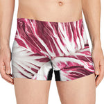 Red Cabbage Leaves Print Men's Boxer Briefs