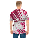 Red Cabbage Leaves Print Men's T-Shirt