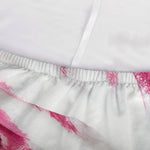 Red Cabbage Leaves Print Sofa Cover