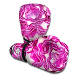 Red Cabbage Print Boxing Gloves