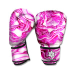 Red Cabbage Print Boxing Gloves