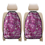 Red Cabbage Print Car Seat Organizers