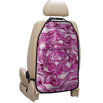 Red Cabbage Print Car Seat Organizers