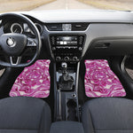Red Cabbage Print Front Car Floor Mats