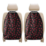 Red Cherry Pattern Print Car Seat Organizers