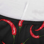 Red Chili Peppers Pattern Print Sofa Cover