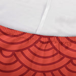 Red Chinese Pattern Print Sofa Cover