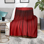 Red Curtain Theater Print Blanket