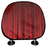 Red Curtain Theater Print Car Headrest Covers