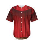 Red Curtain Theater Print Men's Baseball Jersey