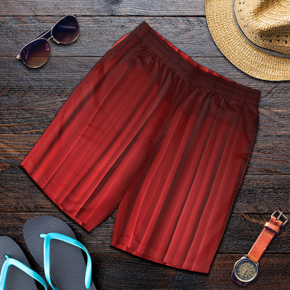 Red Curtain Theater Print Men's Shorts