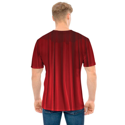 Red Curtain Theater Print Men's T-Shirt