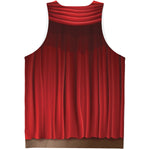 Red Curtain Theater Print Men's Tank Top