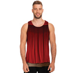 Red Curtain Theater Print Men's Tank Top