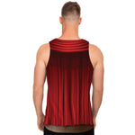 Red Curtain Theater Print Men's Tank Top