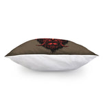 Red Devil Satan Print Pillow Cover