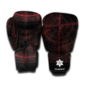 Red Gun Sight Print Boxing Gloves