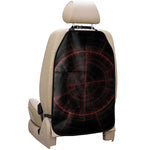 Red Gun Sight Print Car Seat Organizers