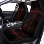 Red Gun Sight Print Universal Fit Car Seat Covers