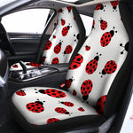 Red Ladybug Pattern Print Universal Fit Car Seat Covers