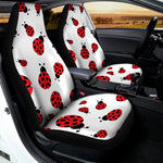 Red Ladybug Pattern Print Universal Fit Car Seat Covers
