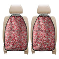Red Lollipop Candy Pattern Print Car Seat Organizers