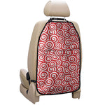 Red Lollipop Candy Pattern Print Car Seat Organizers