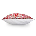 Red Lollipop Candy Pattern Print Pillow Cover