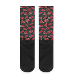 Red Meat Pattern Print Crew Socks
