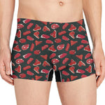 Red Meat Pattern Print Men's Boxer Briefs